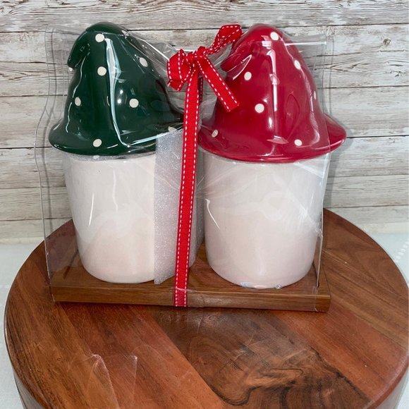 Rae Dunn Other Rae Dunn Canisters Joy Merry Gnome Toppers Poshmark